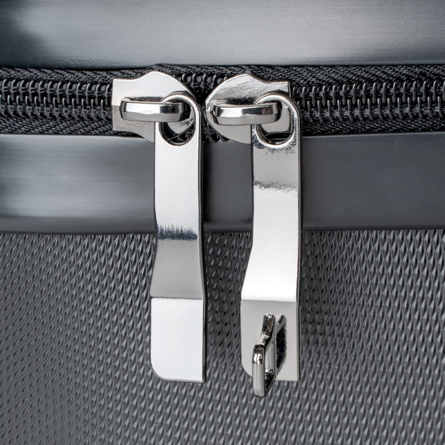 Butter Yellow Striped Spinner Luggage